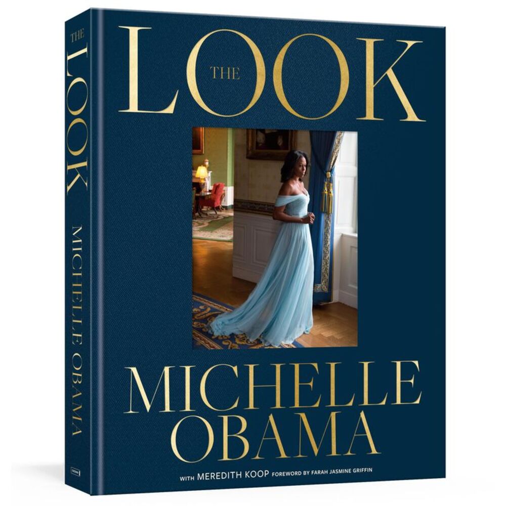 Random House - The Look - by Michelle Obama (Hardcover) Blue